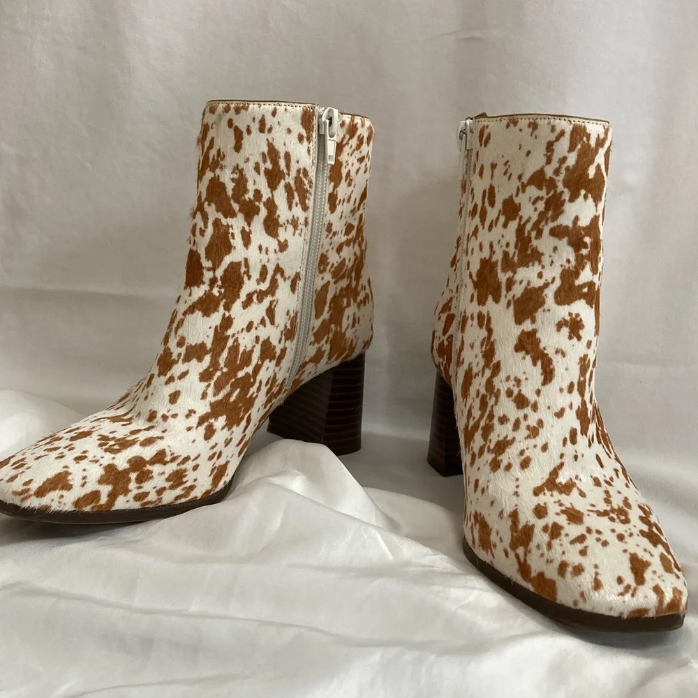 International Concepts - Calf Hide Ankle Boots - US Women’s Size 5 - Picture 4 of 7